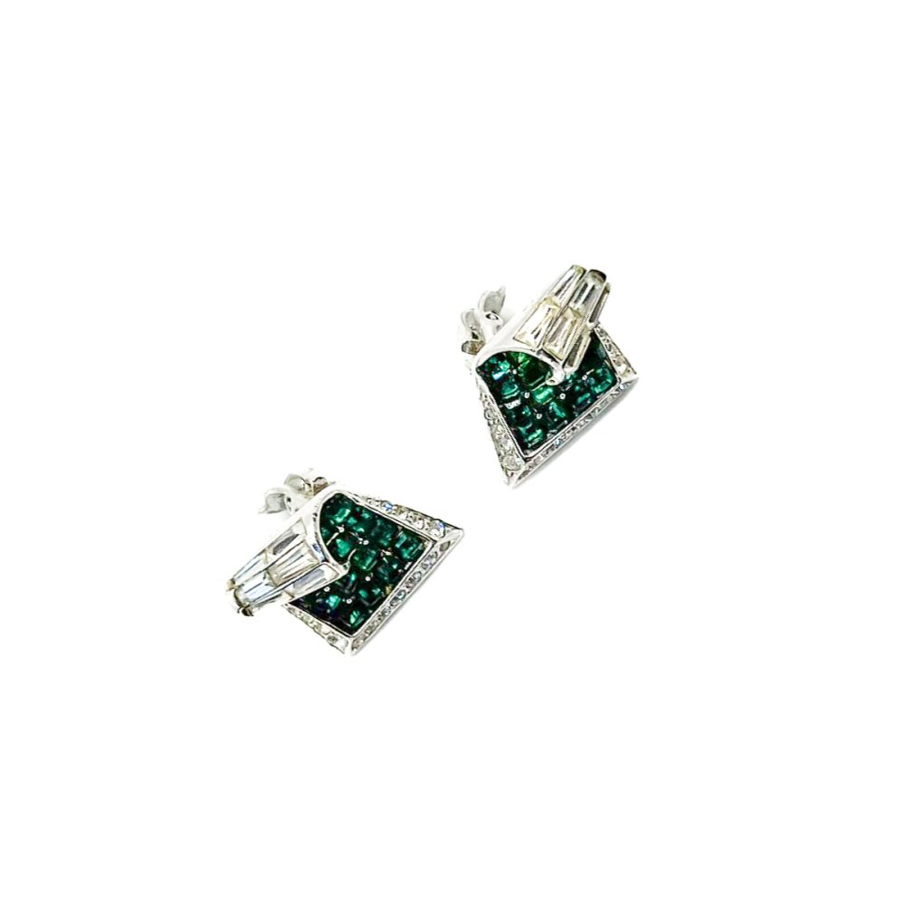 Vintage Boucher deco earrings