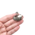 Jennifer Gibson Jewellery 1980 (2) Antique Swan Pearl brooch