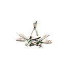 Jennifer Gibson Jewellery 1983 (3) Art Deco dragonfly pendant