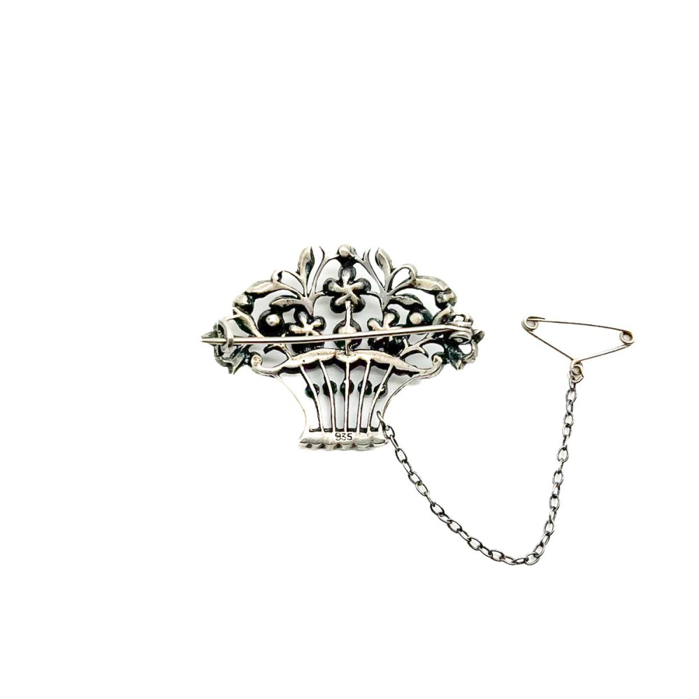 Art Deco Giardinetti Brooch