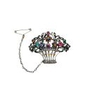 Jennifer Gibson Jewellery 1984 (2) Art Deco Giardinetti Brooch