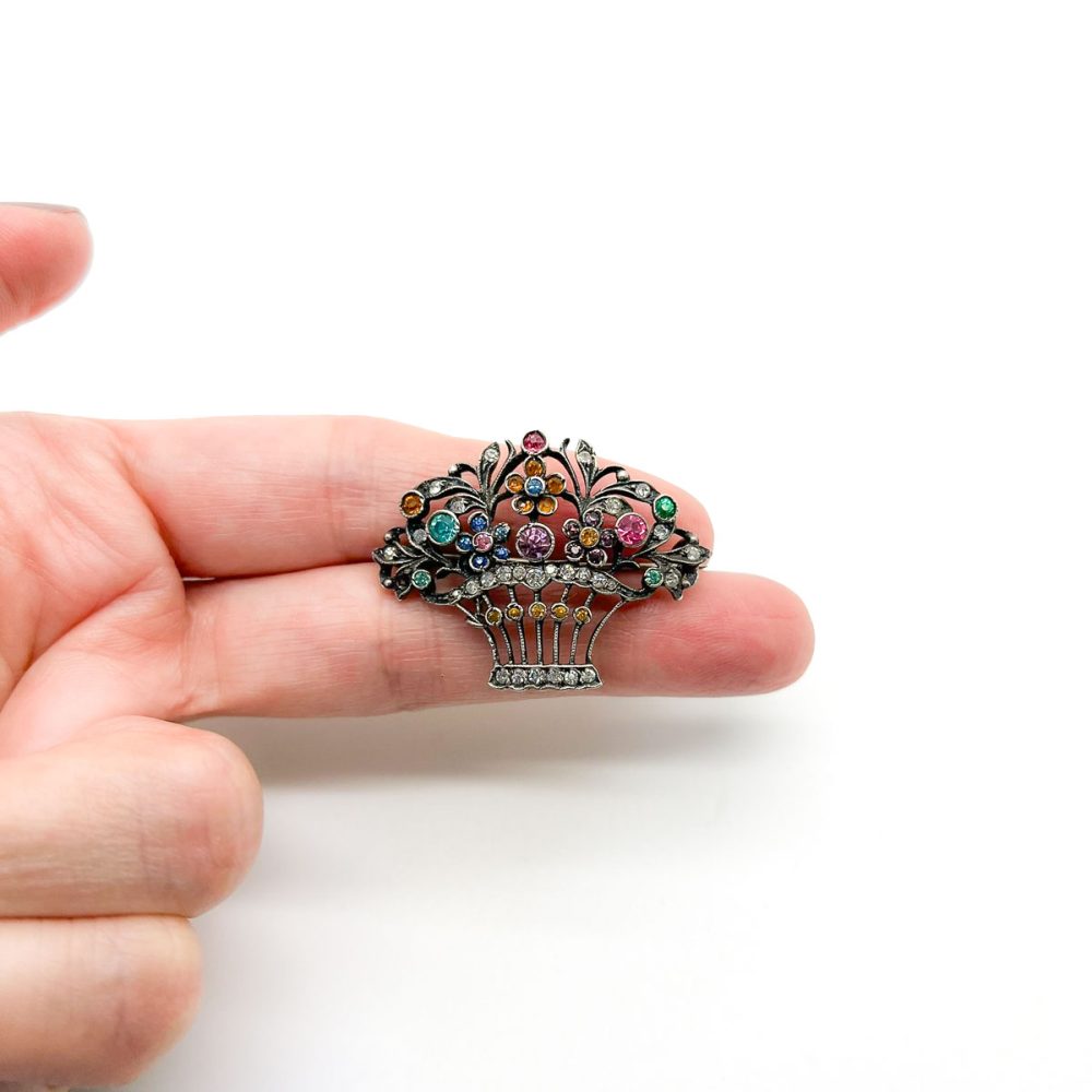 Art Deco Giardinetti Brooch
