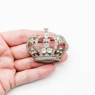 Jennifer Gibson Jewellery 1986 (5) Vintage MAZER Crown Brooch