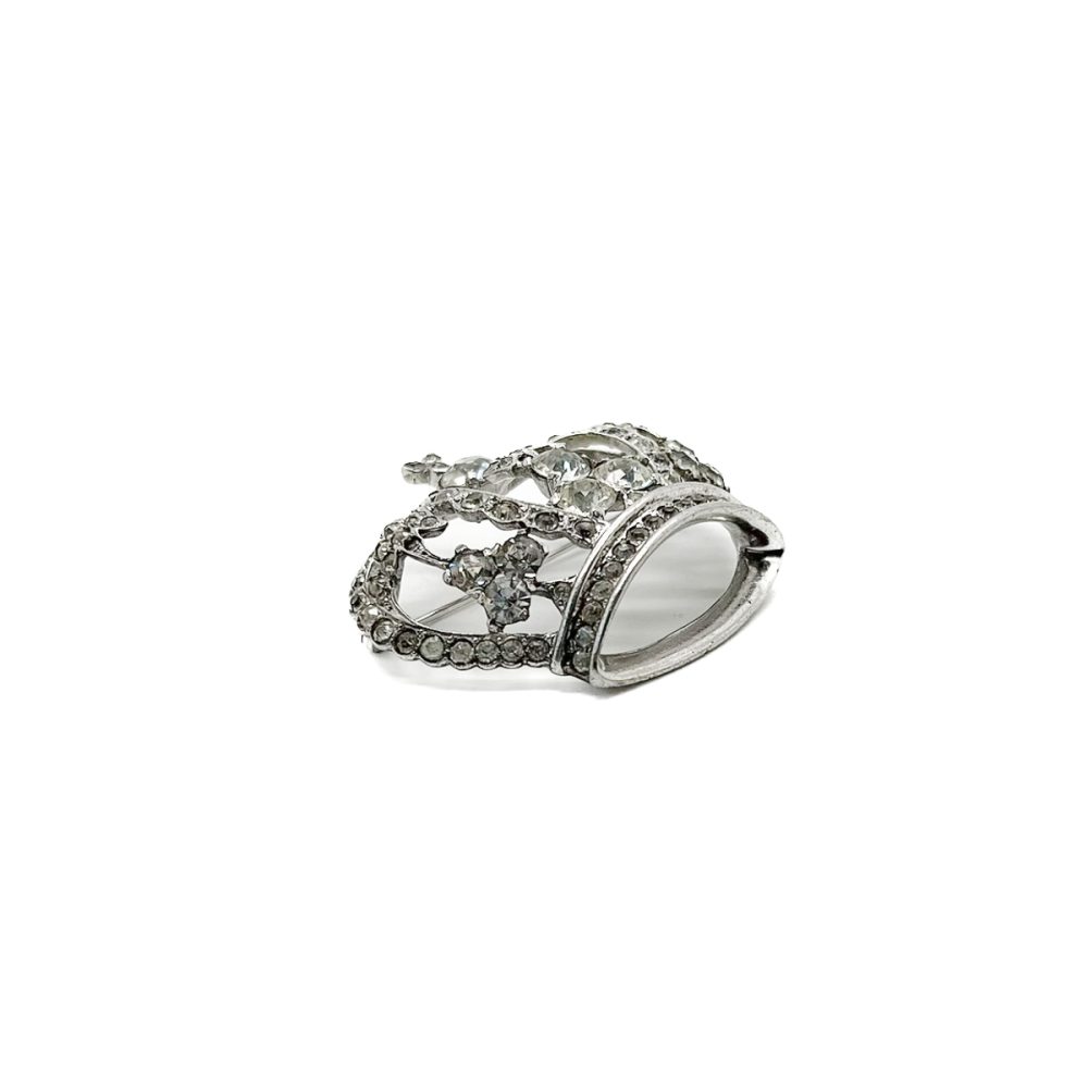 Vintage MAZER Crown Brooch