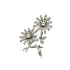 Jennifer Gibson Jewellery 1988 (3) Art Deco Floral Spray Brooch