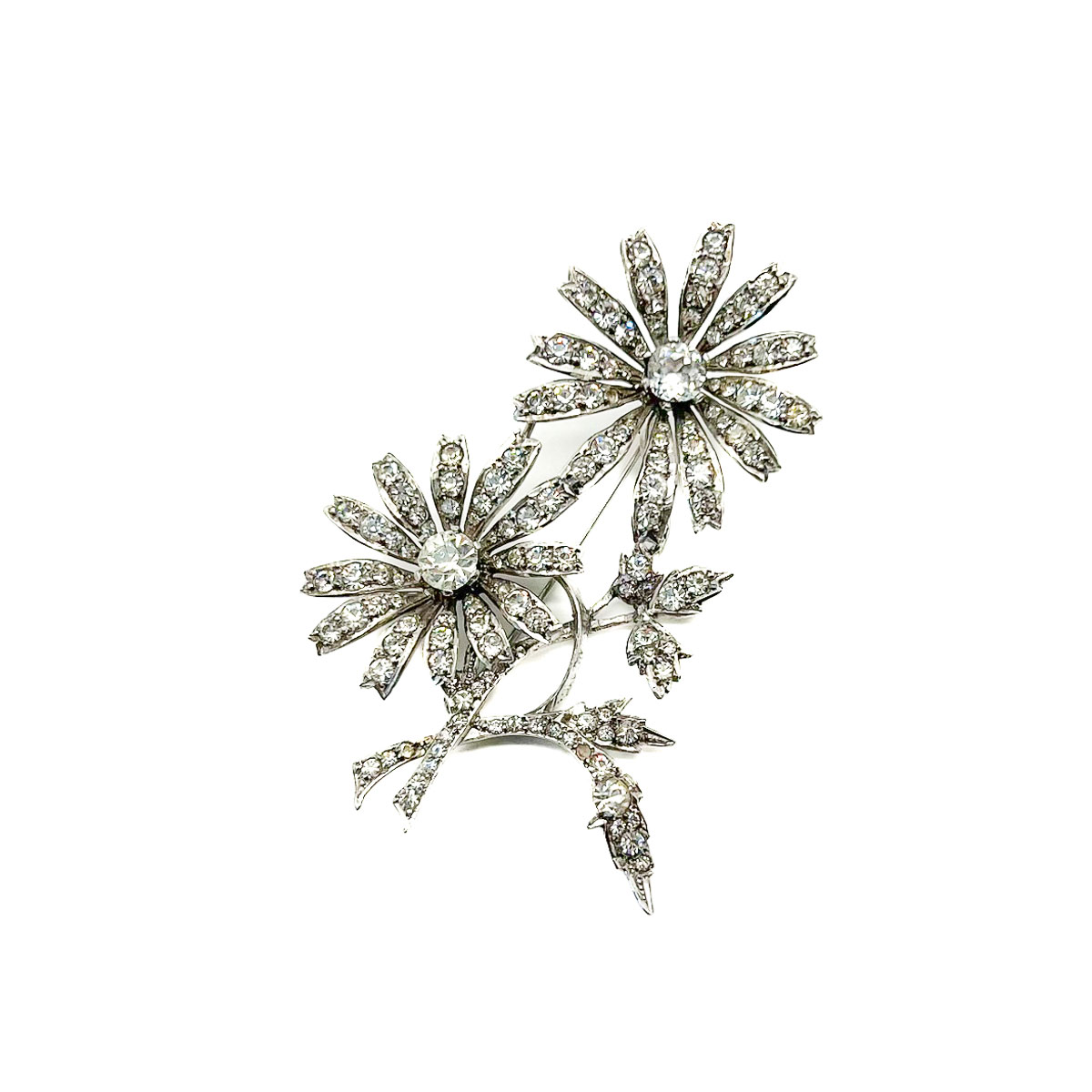 Jennifer Gibson Jewellery 1988 (3) Art Deco Floral Spray Brooch