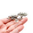 Jennifer Gibson Jewellery 1988 (7) Art Deco Floral Spray Brooch