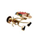 Jennifer Gibson Jewellery 1990 (1) Vintage Walter Lampl Rickshaw Brooch