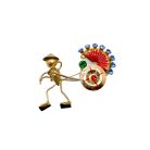 Jennifer Gibson Jewellery 1990 (3) Vintage Walter Lampl Rickshaw Brooch