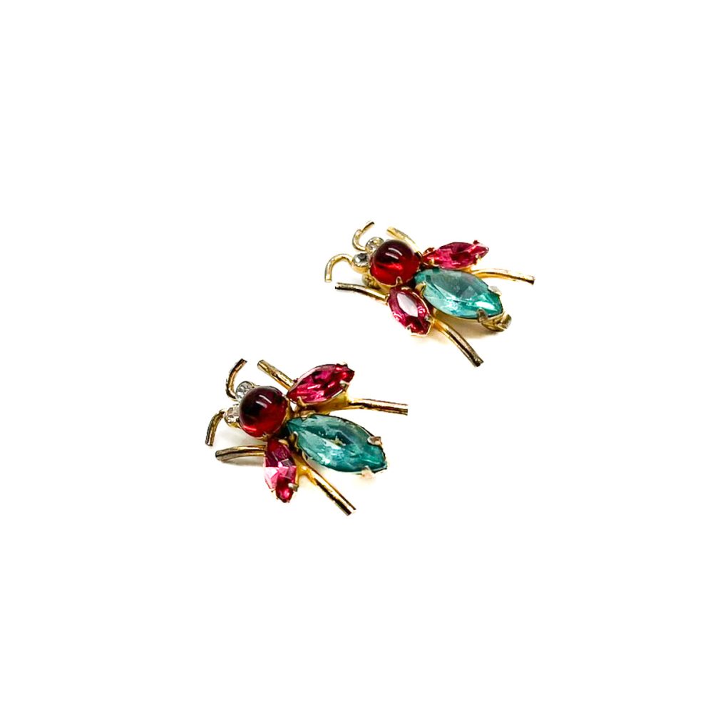 Vintage Coro Bug Brooches