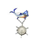 Jennifer Gibson Jewellery 1997 (2) Vintage Fish Fob Watch Brooch