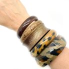 Jennifer Gibson Jewellery – 2004 (11) Vintage Animal Print Bangle