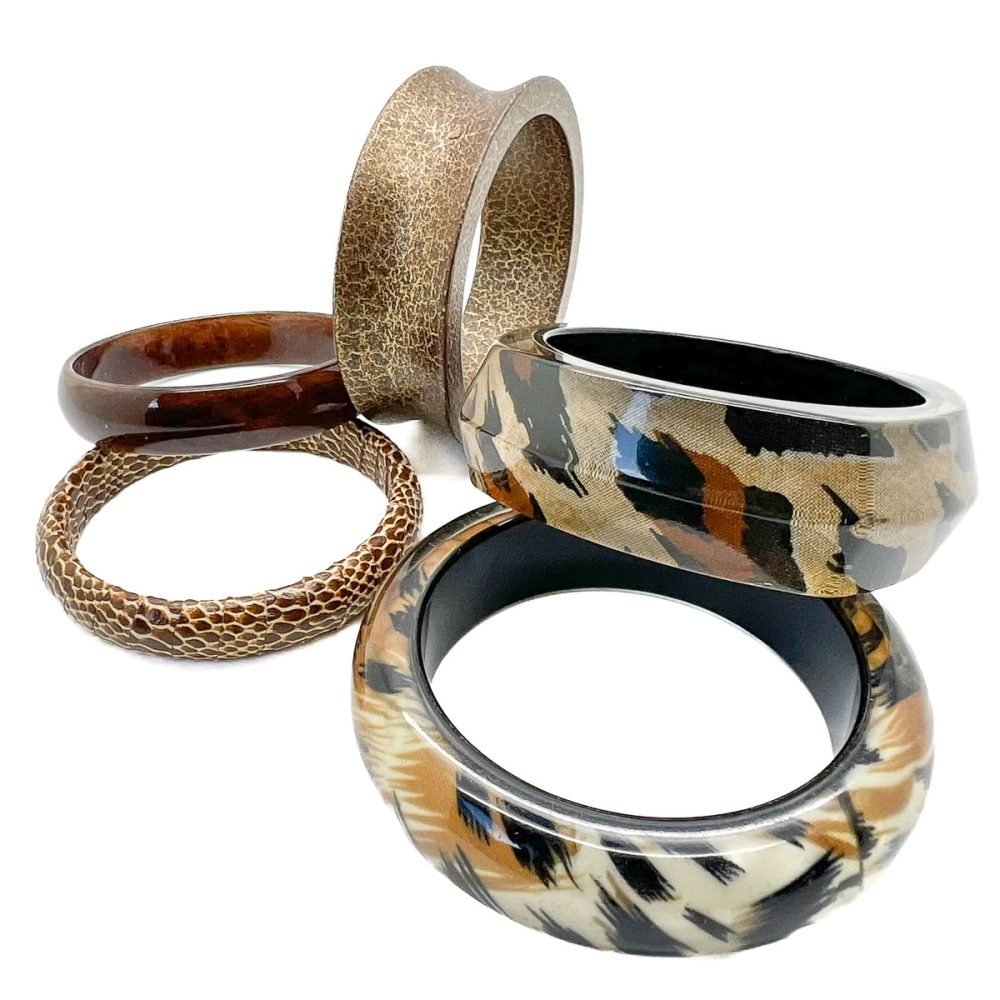 Vintage Animal Print Bangle