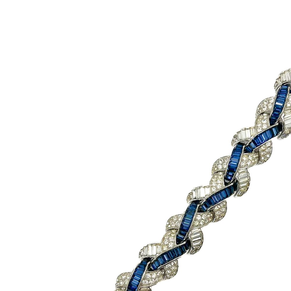Vintage Boucher Sapphire Bracelet