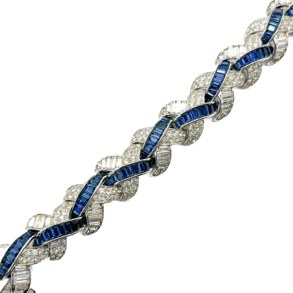 Vintage Boucher Sapphire Bracelet