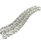 Jennifer Gibson Jewellery – 2010 (3) Vintage Teardrop Rhinestone Cuff