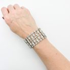 Jennifer Gibson Jewellery – 2010 (5) Vintage Teardrop Rhinestone Cuff