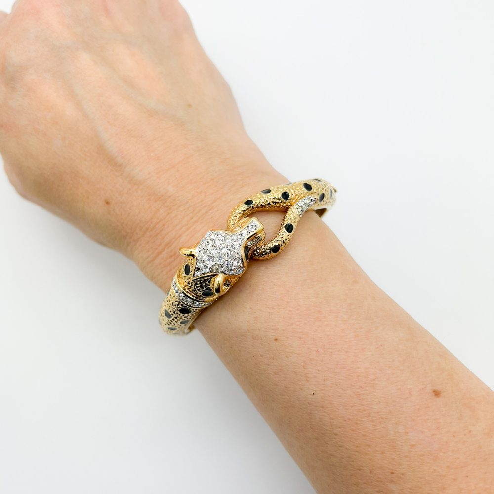 Vintage Attwood & Sawyer Big Cat Cuff