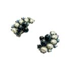 Jennifer Gibson Jewellery 2016 (3) Vintage Schiaparelli Pearl Arc Earrings