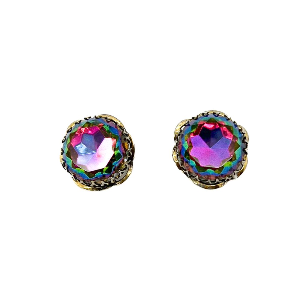 Vintage Schiaparelli Watermelon Earrings