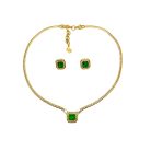 Jennifer Gibson Jewellery 2024 (3) Vintage Dior Emerald Necklace and Earring