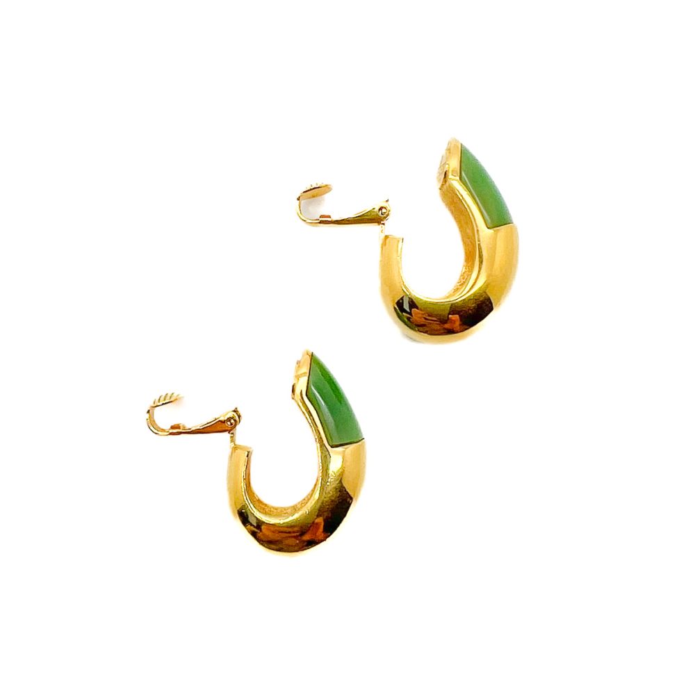 Vintage Givenchy Huggie Earrings