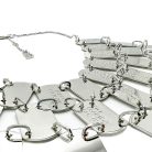 Jennifer Gibson Jewellery 2026 (1) Vintage Dior Dog Tag Bib Necklace