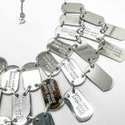 Jennifer Gibson Jewellery 2026 (6) Vintage Dior Dog Tag Bib Necklace