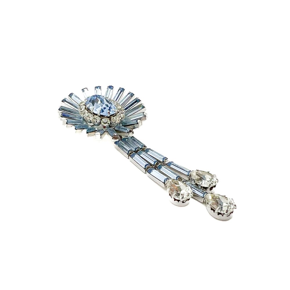 Vintage Schöffel Crystal Brooch