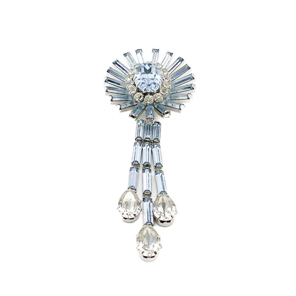 Vintage Schöffel Crystal Brooch