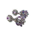 Vintage Vendome Crystal Earrings