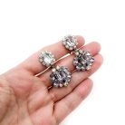 Vintage Vendome Crystal Earrings