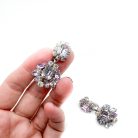 Vintage Vendome Crystal Earrings