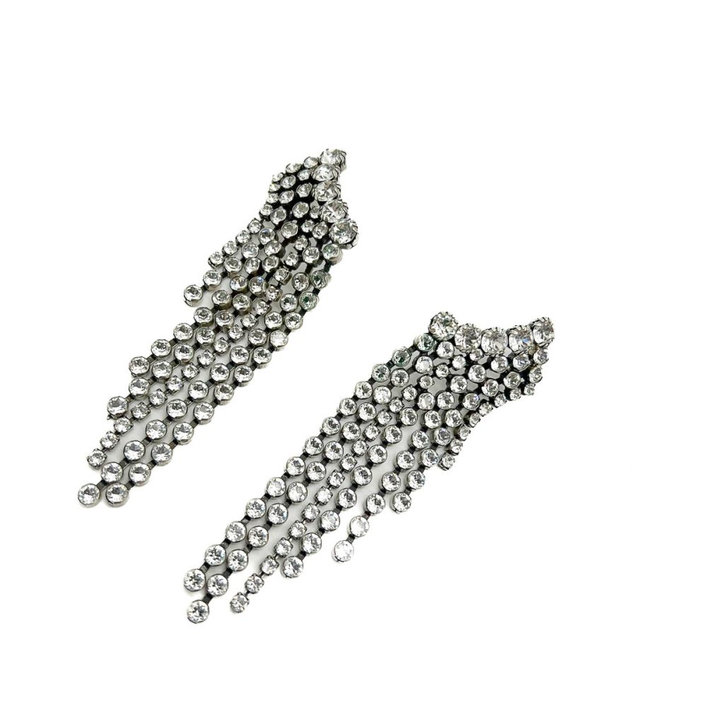 Isabel Marant Crystal Cascade Earrings