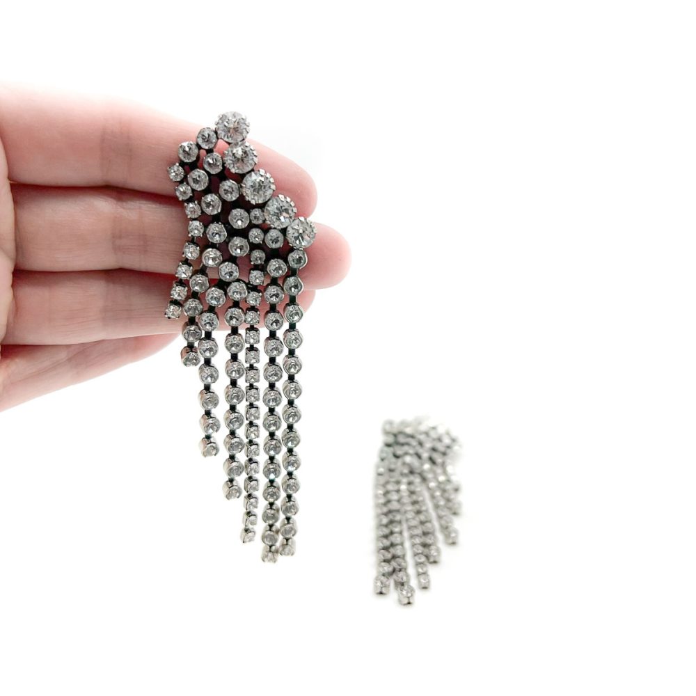 Isabel Marant Crystal Cascade Earrings