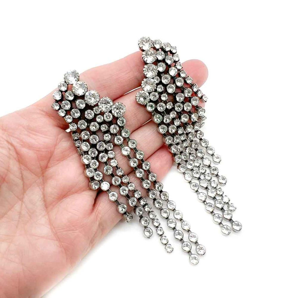Isabel Marant Crystal Cascade Earrings