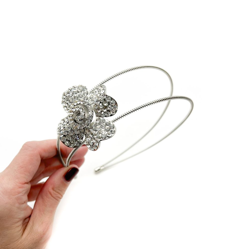 Crystal Flower Tiara
