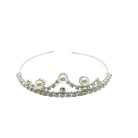 Jennifer Gibson Jewellery 2037 (1) Vintage Pearl Crystal Tiara
