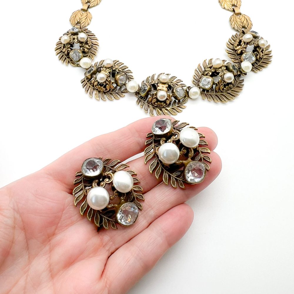 Vintage Joseff of Hollywood Demi Parure