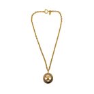 Vintage Chanel CC Sunburst Necklace