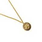 Vintage Chanel CC Sunburst Necklace