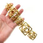 Jennifer Gibson Jewellery 2042 (6) Vintage Chanel CC Logo Panel Cuff