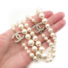 Jennifer Gibson Jewellery 2043 (1) Chanel Pearl Logo Rope Necklace