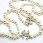 Jennifer Gibson Jewellery 2043 (5) Chanel Pearl Logo Rope Necklace