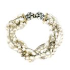 Vintage Statement Pearl Crystal Torsade