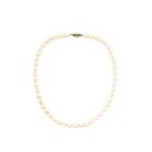 Jennifer Gibson Jewellery Vintage Pearl Rope Necklace 2054 (1) Vintage Silver Pearl Rope Necklace