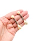 Antique Pearl Marcasite Earrings