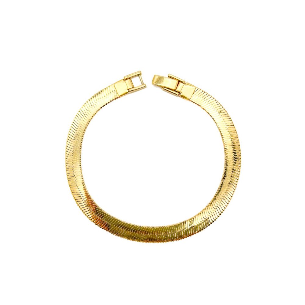 Vintage Snake Link Bracelet
