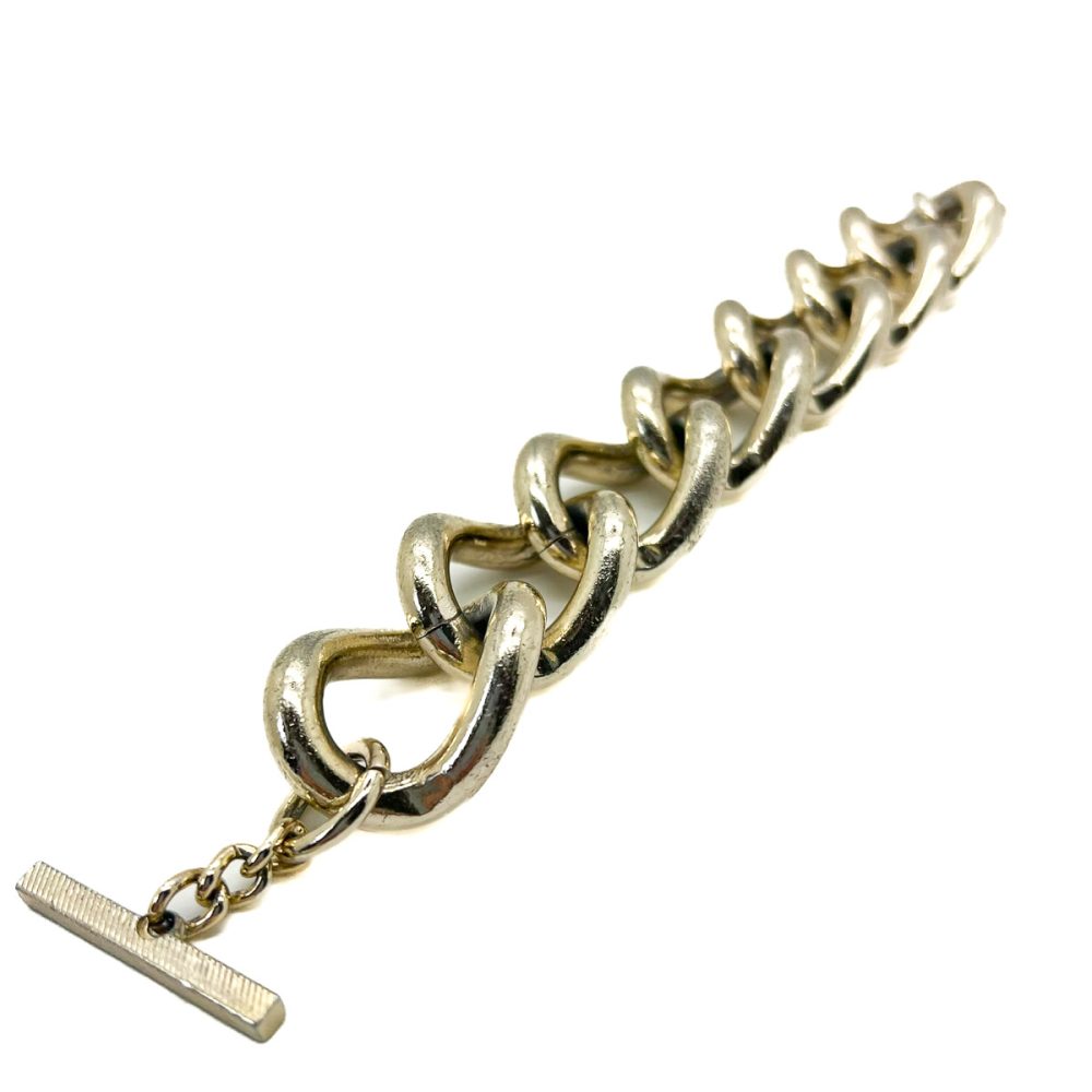 Vintage Chunky Link Toggle Bracelet
