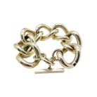 Jennifer Gibson Jewellery 2061 (4) Vintage Chunky Link Toggle Bracelet